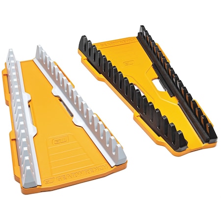 Gearwrench Reversible Wrench Rack, 2Pc KDT83121